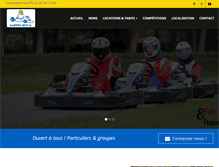 Tablet Screenshot of karting-belval.fr